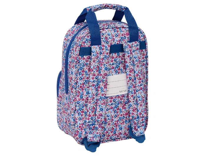 Safta Mochila Infantil Nait Nait Flores Coimbra Azul