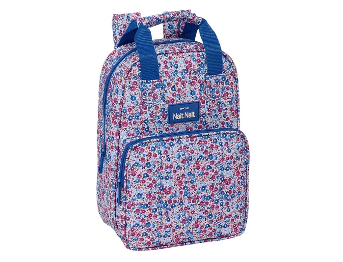 Safta Mochila Infantil Nait Nait Flores Coimbra Azul