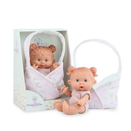 Marina & Pau Nenotin Baby Muñeco Vinilo 21 cm Bolsa Edad 3+ Español