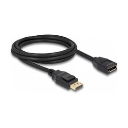 DeLOCK Cable de extensión DisplayPort 1.2 4K 60 Hz 2 m 80002