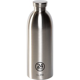 24Bottles Clima Bottle Brushed Steel 850 ml