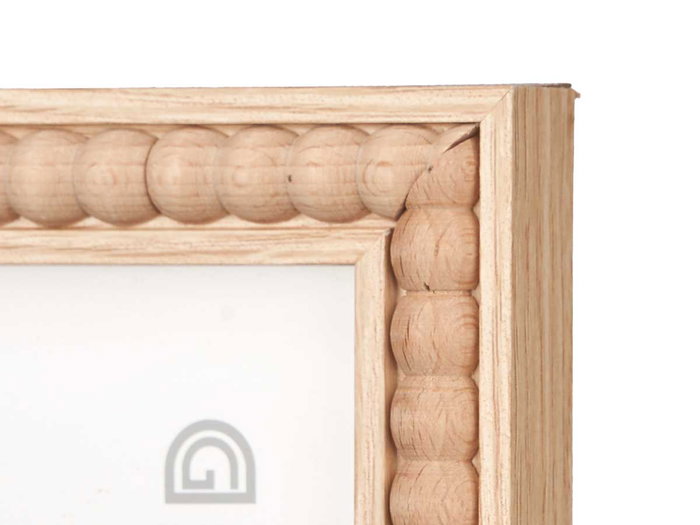 Giftdecor Portafotos Natural Bolas 20 x 25 cm Madera Plástico (Set de 12)
