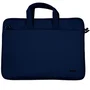 Trust Bologna Slim Eco - Maletín Portátil 14" Compartimento Acolchado, Bolsillo Frontal, Azul