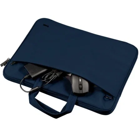 Trust Bologna Slim Eco - Maletín Portátil 14" Compartimento Acolchado, Bolsillo Frontal, Azul Trust Bologna Slim Eco - Maletín Portátil 14" Compartimento Acolchado, Bolsillo Frontal, Azul