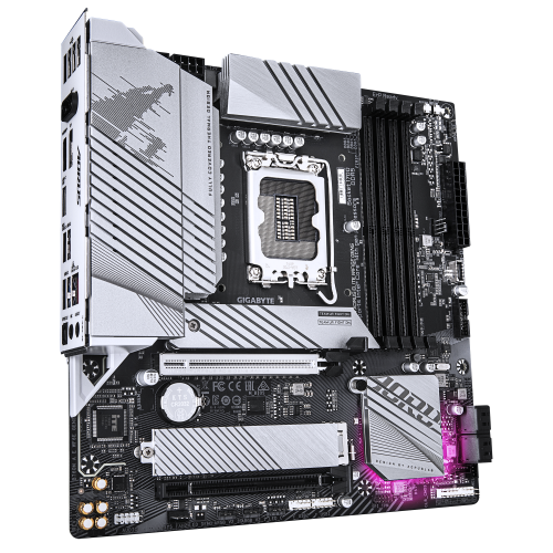 Gigabyte B760M Aorus Elite WiFi6E Gen5, Micro ATX, Intel B760, DDR5, LGA 1700