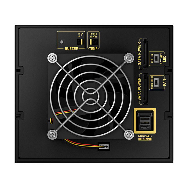 ICY BOX IB-564SAS-12G Array de discos para 4 unidades de 3,5 pulg. SAS/SATA ICY BOX IB-564SAS-12G Array de discos para 4 unidades de 3,5 pulg. SAS/SATA