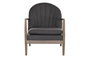 DKD Home Decor Butaca Moderno Gris Oscuro 69 x 89 x 68 cm