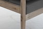 DKD Home Decor Butaca Moderno Gris Oscuro 69 x 89 x 68 cm