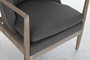 DKD Home Decor Butaca Moderno Gris Oscuro 69 x 89 x 68 cm