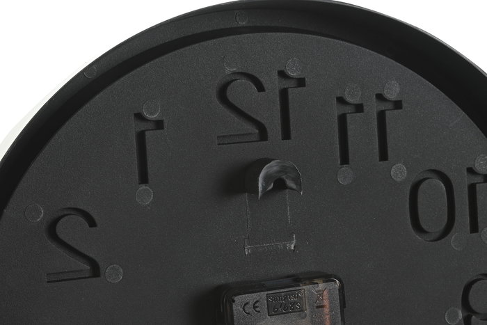 DKD Home Decor Reloj de Pared Verde Gris 4x30x30 cm (2 Unidades) PVC Batería AA