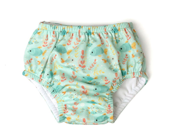 KioKids Bañador Pañal Niños con Protección Solar UPF 50+, Menta, 12 Meses, Ocean Dreams KioKids Bañador Pañal Niños con Protección Solar UPF 50+, Menta, 12 Meses, Ocean Dreams