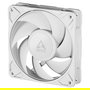 ARCTIC Ventilador 12 Pro PST (White), 12 cm, 131 m³/h, Blanco, 77 CFM, 600-3000 RPM, PWM, FDB