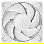 ARCTIC Ventilador 12 Pro PST (White), 12 cm, 131 m³/h, Blanco, 77 CFM, 600-3000 RPM, PWM, FDB