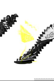 Sparco SBKG0004B0K08010 Guantes K-Attack 2025 Negro-Amarillo Talla 10