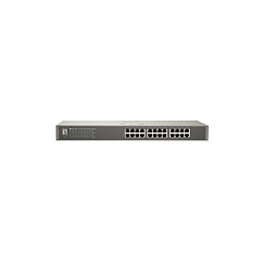 LevelOne Switch No Administrado FSW-2450 de 24 Puertos Fast Ethernet (10/100) Montaje en Rack
