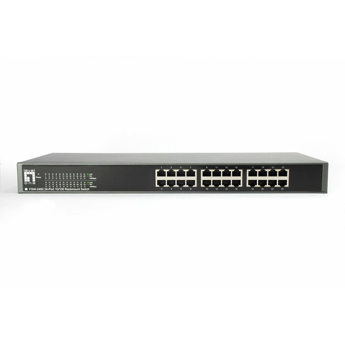 Level One FSW-2450 Switch de 24 Puertos Fast Ethernet