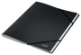 Leitz 39140095 Carpeta Clasificadora de Cartón A4 6 Posiciones, Negro