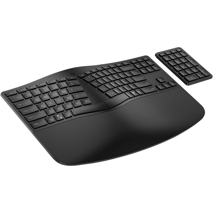 HP 960 Ergonomic Teclado Inalámbrico Full-size Negro
