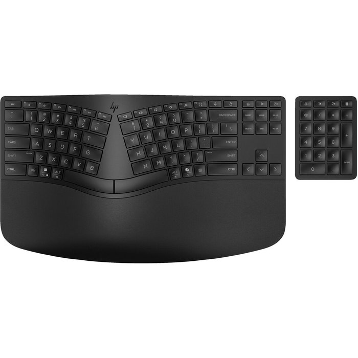 HP 960 Ergonomic Teclado Inalámbrico Full-size Negro