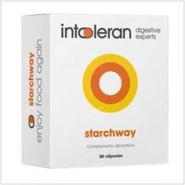 Intoleran Starchway 50 Cápsulas - Enzimas para la Digestión de Almidones, Apto para Vegetarianos y Veganos
