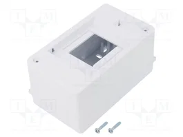 ELEKTRO-PLAST NASIELSK Carcasa para aparatos modulares MINI 3 módulos sin tapa