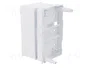 ELEKTRO-PLAST NASIELSK Carcasa para aparatos modulares MINI 3 módulos sin tapa
