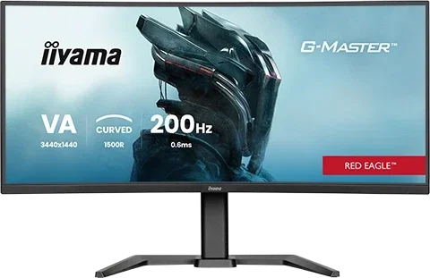 iiyama G-Master GCB3484WQSU-B2 Red Eagle 34'' UWQHD 200Hz Curvo VA