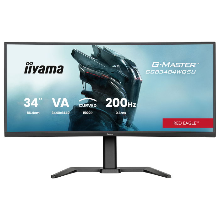 iiyama G-Master GCB3484WQSU-B2 Monitor Gaming Curvo 34 pulgadas UWQHD 200Hz