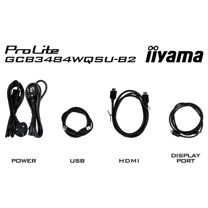 iiyama G-Master GCB3484WQSU-B2 Monitor Gaming Curvo 34 pulgadas UWQHD 200Hz