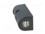 PRO CAR Alimentador USB con 2 puertos USB-A