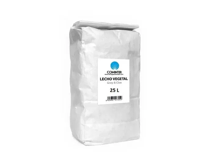 Cominter Lecho Vegetal de Papel para Jardinería, Sustrato Ecológico, 25 Litros