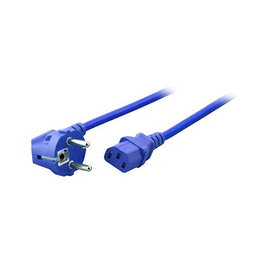 EFB Elektronik Cable de alimentación EK588BL.1,8V2 azul, 1,8 m, CEE7/7 a C13