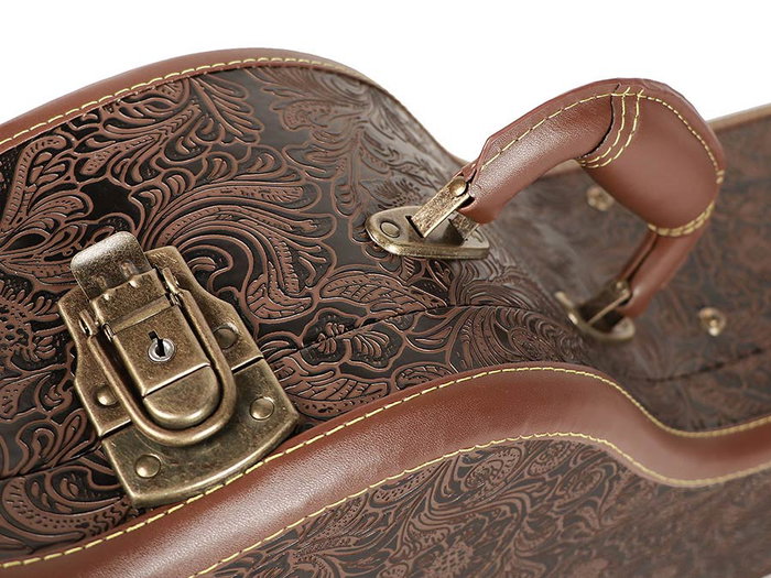 Estuche Boston para Guitarra Acústica Ooo de Madera