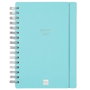 Finocam Agenda Haiku 16 Meses 2026-2027 Azul con Espiral Doble