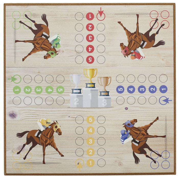 Mister Gadget Juego De Parchís De Madera Colección Vintage