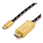 ROLINE Adaptador USB Tipo C a HDMI 11.04.5844, 1 m