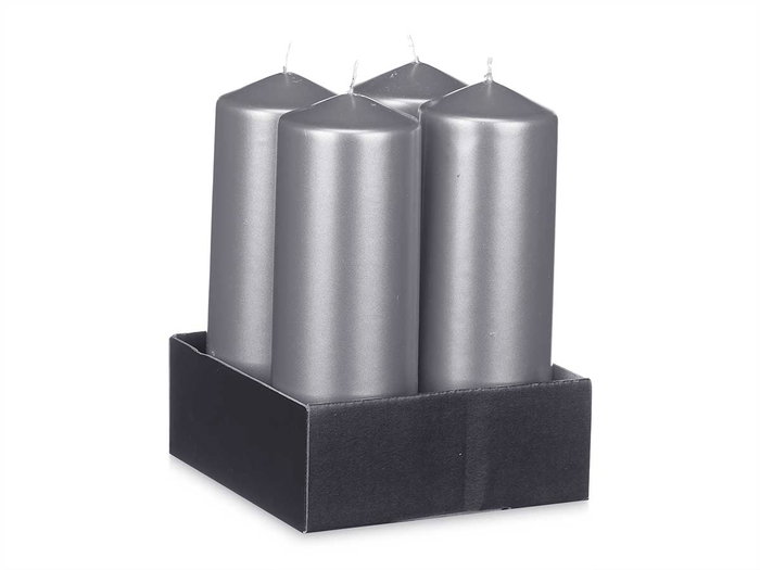 Acorde Vela Taco Plata 20 cm (Set de 12)