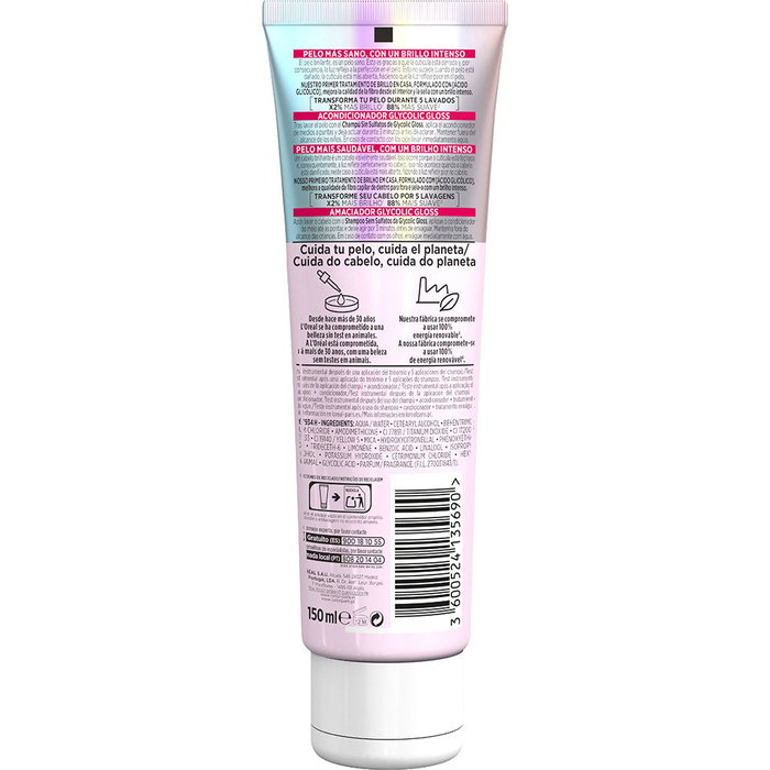 L'Oréal Paris Elvive Glycolic Gloss Acondicionador 150 ml