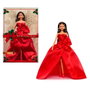 BARBIE Muñeca Signature Holiday Latina JJX67 con vestido rojo