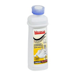 Hidalgo Crema Limpiadora de Calzado con Cepillo 75 ml, Quitamanchas para Zapatillas Deportivas, Ante, Nobuck, Piel y Textil
