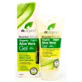 Dr. Organic Gel de Aloe Vera con Pepino y Caléndula 200 ml