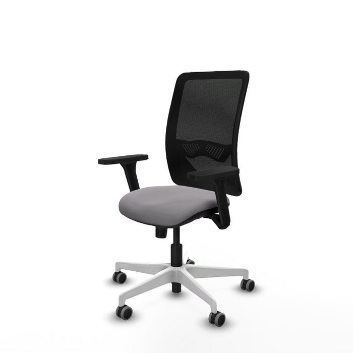 PIQUERAS Y CRESPO Silla de oficina Zulema con Mecanismo Sincro Gris/Negro PIQUERAS Y CRESPO Silla de oficina Zulema con Mecanismo Sincro Gris/Negro