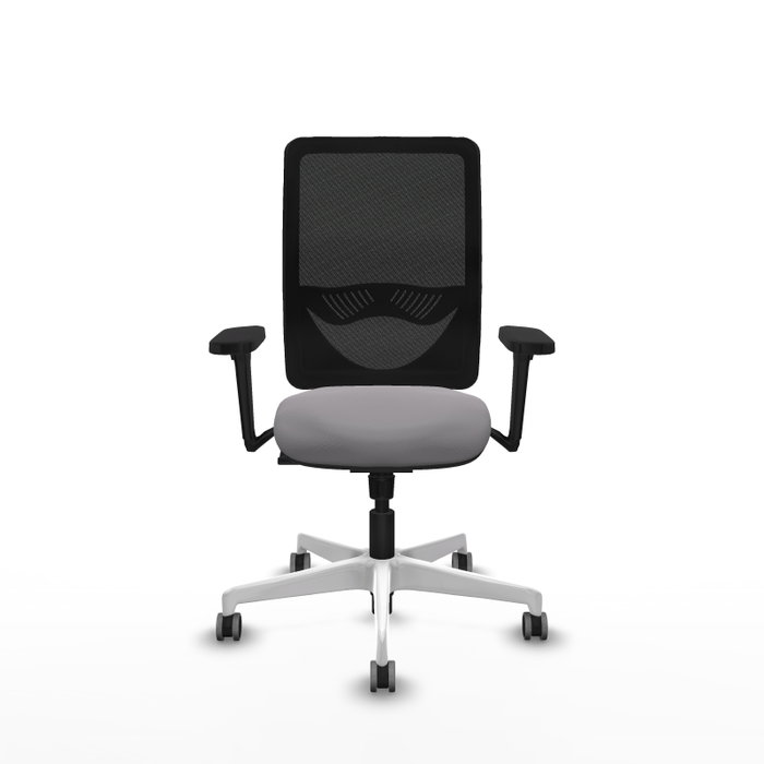 PIQUERAS Y CRESPO Silla de oficina Zulema con Mecanismo Sincro Gris/Negro PIQUERAS Y CRESPO Silla de oficina Zulema con Mecanismo Sincro Gris/Negro