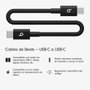 Apple Cable USB 2.0 USB-C 0,2 m Negro