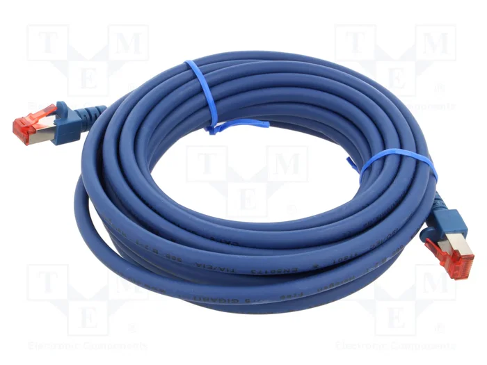 HELU Patch Cord S/FTP Cat 6 RJ45 5m Azul HELU Patch Cord S/FTP Cat 6 RJ45 5m Azul