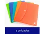 Oxford Sobres con Broche Urban A4 Polipropileno Surtidos (Set de 5)