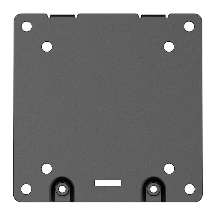 MANHATTAN Soporte Técnico de sobremesa para Monitor, soporte VESA 75-200mm, carga máx. 27kg, para pantallas de 17" a 57", con puertos USB (negro)