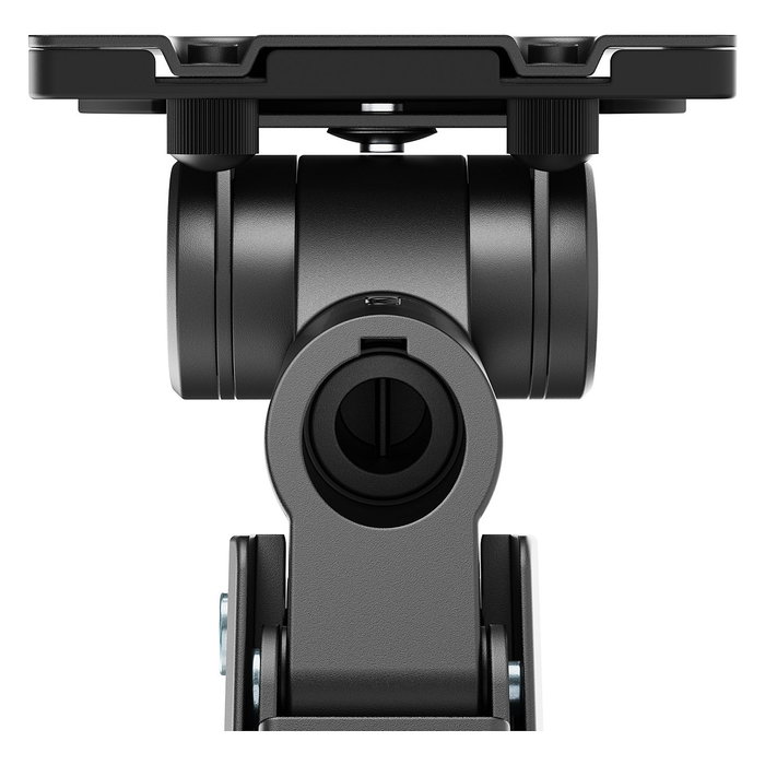 MANHATTAN Soporte Técnico de sobremesa para Monitor, soporte VESA 75-200mm, carga máx. 27kg, para pantallas de 17" a 57", con puertos USB (negro)