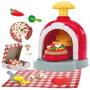 Play-doh Horno de Pizzas Refresh G2921 con Accesorios de Cocina de Juguete, Plastilina, Queso Rallador y Moldes, Multicolor, +3 Años, Idiomas Múltiples
