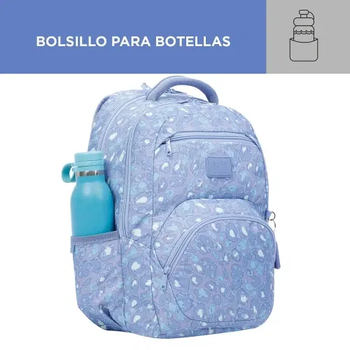 Totto Mochila Eco-friendly Animal Print para PC MA04TRC004-2210G-3JY